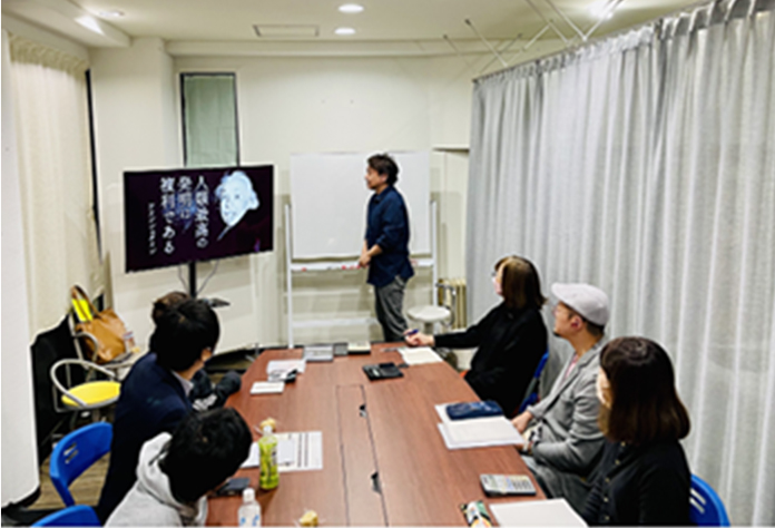 カブスクの対面式指導の様子